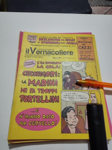 Vernacoliere silvio - il, e