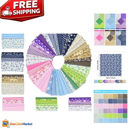 Quadrati patchwork tessuto - quadrati,
