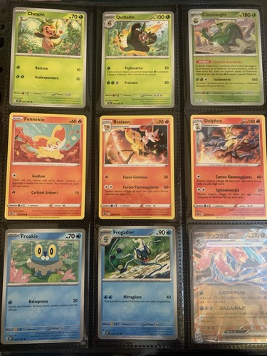 Lotto carte pokemon sesta - pokemon,