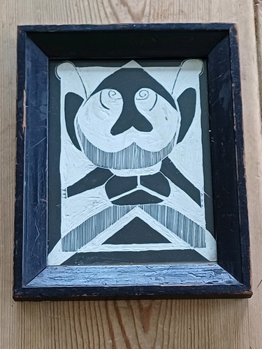 Quadro figura astratta