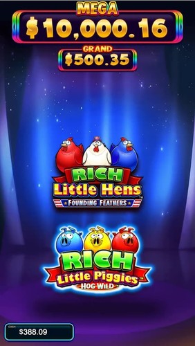 Rich little hens - little,