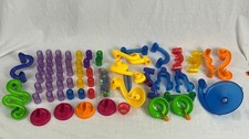 Vintage to Recent 55+ Pieces Marbles Genius Toysmith Building Discovery Toys 789