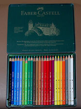 Faber Castell Polychromos Artisti • Matite 24 colori • Scatola Latta