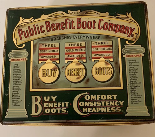 Vtg public benefit boot - public,