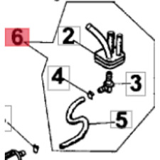 EFCO KIT PASSATUBO PER MOTOSEGA 131 132 132 S ORIGINALE