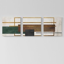 Set di 3 Quadri Astratti