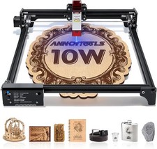 LUNYEE 4040 Laser Engraver 10W High-Precision Laser Engraving and Cutting