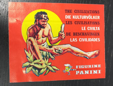 BUSTINA FIGURINE LE CIVILTA' EDIZIONE PANINI 1978 OTTIMA PIENA SIGILLATA