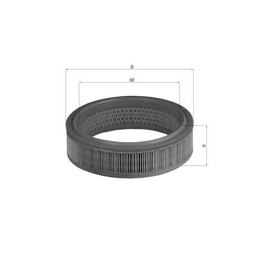Filtro aria knecht 158 per - filtro,