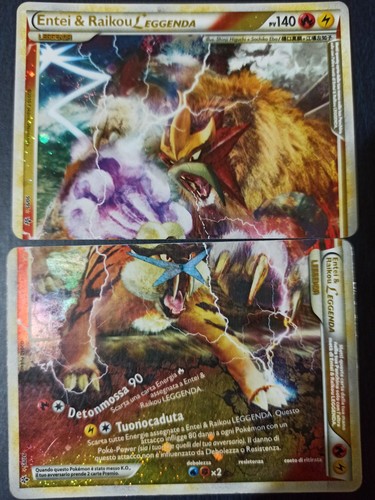 Pokemon entei raikou - pokemon, e