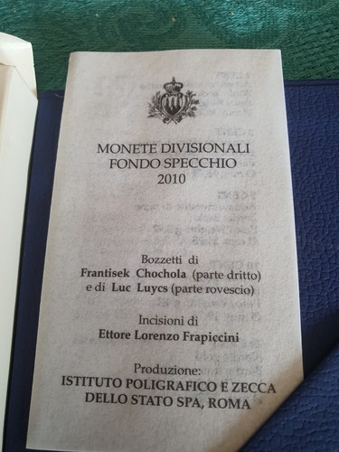 Divisionale euro san - san, marino