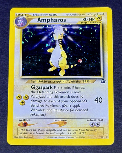 Pokemon 2000 ampharos neo - 2000,