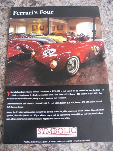Ferrari four 750 - four,