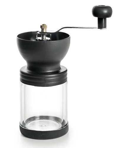 Macinacaffè manuale vetro - manuale, +