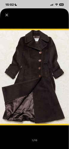 Cappotto lungo maxmara marrone - cappotto,