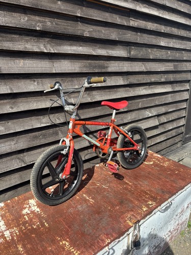 Vecchia scuola bmx freestyler - vecchia,