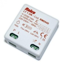 RELCO VARIALUCE REGOLATORE UNIVERSALE A PULSANTE 250W 230V RM0540