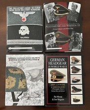 German headgear and helmets WW2. 4 Books