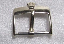 ROLEX - SOLID WHITE GOLD 750 (18 KT) - ORIGINAL VINTAGE BUCKLE 16mm - SWISS MADE