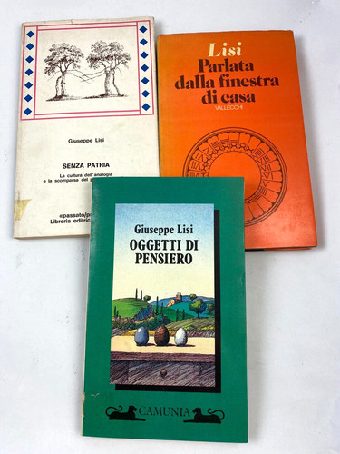 Lotto libri giuseppe lisi - libri,