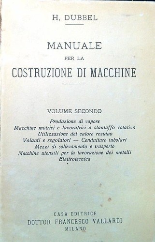 Manuale per costruzione di - per, la