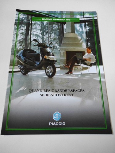 Piaggio gamme scooters 125 - gamme, de