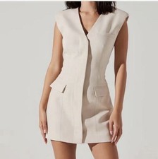 Zara gilet/vestito lungo misto