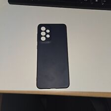 Cover Per SAMSUNG GALAXY A33 5G Custodia Gomma Gel Blu Scura