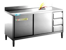 Tavolo Acciaio Inox 100% AISI