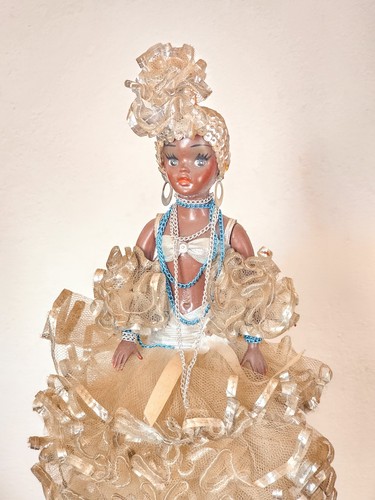 Bambola vintage folk caraibica