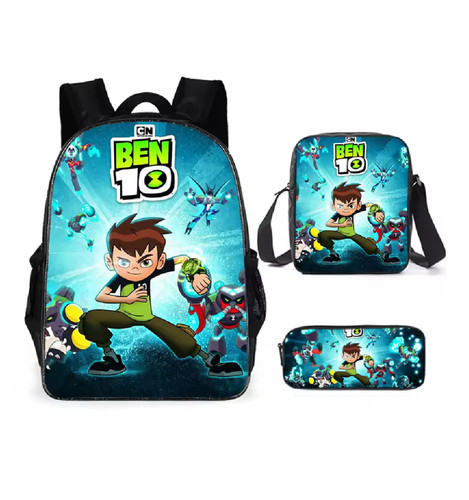 Zaino borsa scuola pezzi - zaino, 3