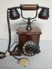 Antico telefono legno - telefono,