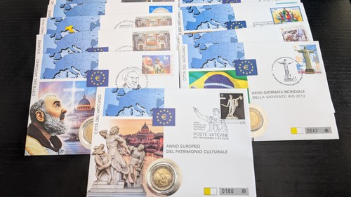 Euro 50 centesimi lettera - 2, +
