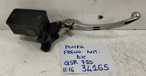 Pompa freno anteriore destra - pompa,