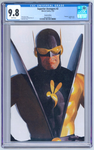 Superior avengers cgc 9 8 - #2, 9.8