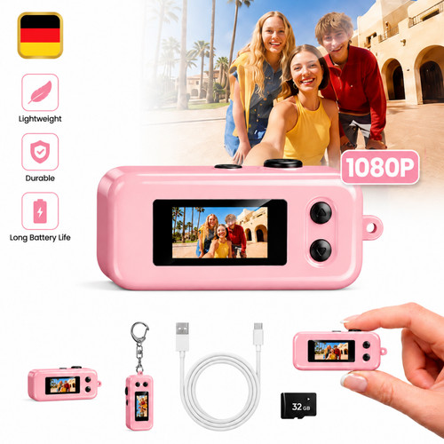 Fotocamera digitale mini 1080p - fotocamera,