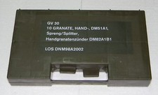 Valigetta porta granate in plastica ABS