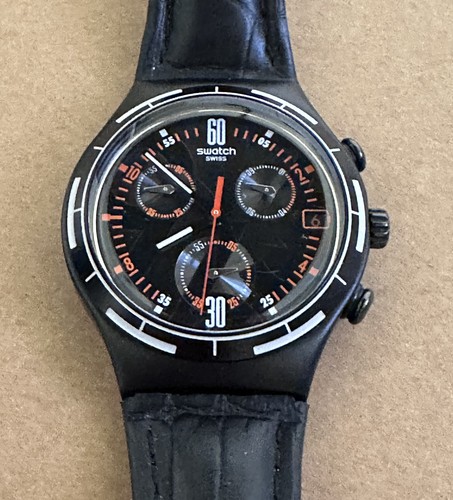 Orologio swatch irony - irony, eruption