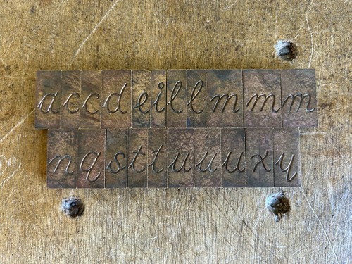 Antichi blocchi stampa