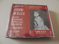 Verdi - I Vespri Siciliani (Scotto, Raimondi, Cappuccilli, Gavazzeni) 2 Cd Myto