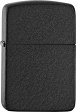 Zippo black crackle replica - zippo,