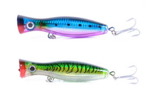 Kit 2 Pz Popper Dumbbell Pesca