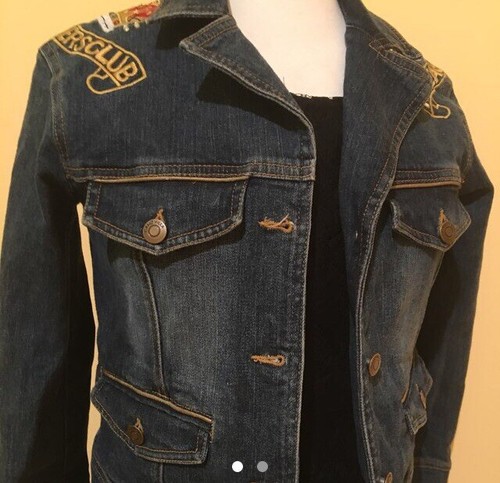 Giubbino donna jeans camomilla - giubbino,