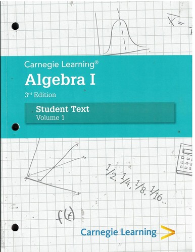 Carnegie learning algebra 1 - carnegie,