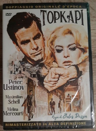 Topkapi 1964 dvd fuori - topkapi,