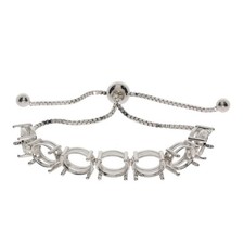 Bracciale Tennis Oro Bianco