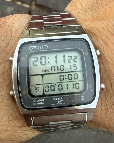 Seiko a714 5000 - seiko, man"