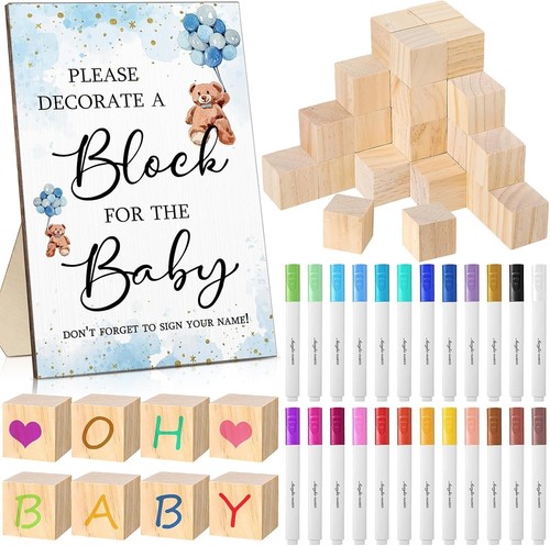 Kit insegna giochi - baby, shower