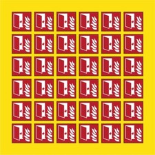 PACCO DA 6 KIT DA 6 ADESIVI