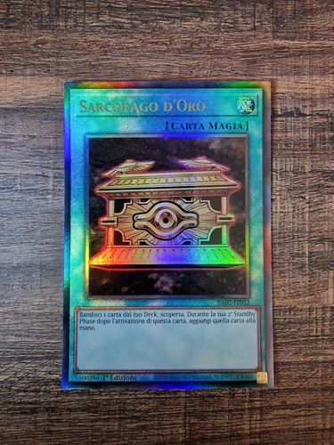 Sarcofago oro rara - sarcofago,